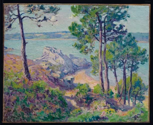 An der Küste, ca. 1906