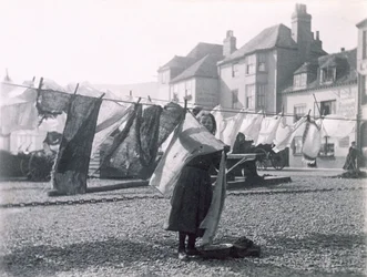 Wäsche aufhängen, Hastings Old Town