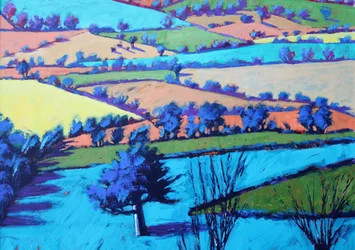 Teme Valley Sommer II (Detail)