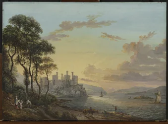 Ansicht von Conway Castle, Wales