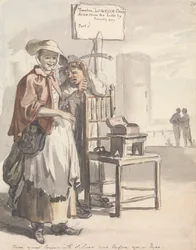 London Cries: "Verwandeln Sie Ihr Kupfer jetzt vor Ihren Augen in Silber" (Titelblatt-Design)