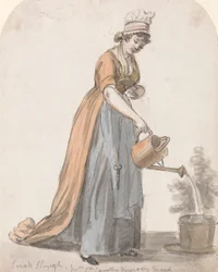 Sara Hough, Kindermädchen von Mrs. T. P. Sandby