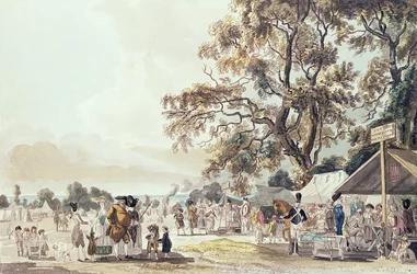 Das Lager im Hyde Park