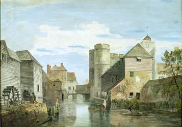 Das Westtor von Canterbury