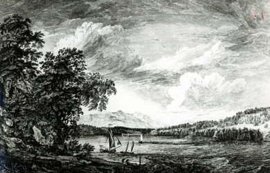Blick auf den Hudson River von Pakepsey