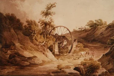 Großes Rad in Broseley