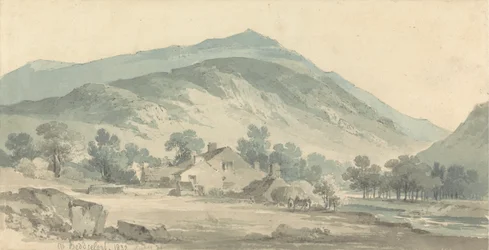 Landschaft bei Beddgelert, Nordwales