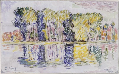Baumgruppe am Wasser