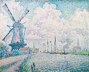 Kanal in Overschie