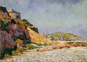 Port-en-Bessin, Der Strand