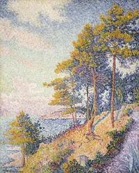Saint Tropez, Der Küstenpfad, 1902