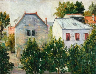 Vorstadtgarten in Asnieres, 1883