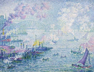 Der Hafen von Rotterdam, 1907
