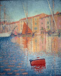 Die rote Boje (Saint Tropez)