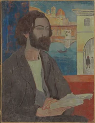 Porträt von Emile Bernard in Florenz