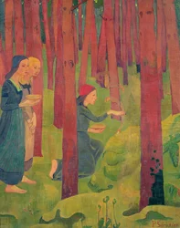 Die Beschwörung oder Der heilige Wald, 1891