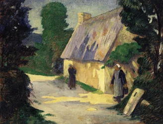 Der Dorfweg, 1890