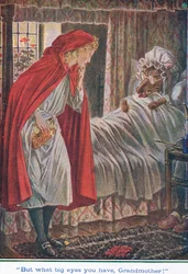 „Was hast du für große Augen, Großmutter“, Rotkäppchen, 1925