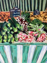 Frische Marktgemüse