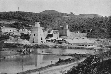 Os Fornos de Calieras, Kalköfen, 1895