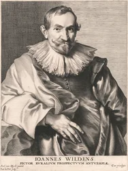 Joannes Wildens, Maler ländlicher Aussichten in Antwerpen