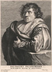 Palamedes Palamedessen, Schlachtenmaler in Holland