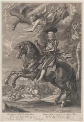 Porträt des Kardinal-Infanten Ferdinand von Österreich zu Pferd, ca. 1640-1653