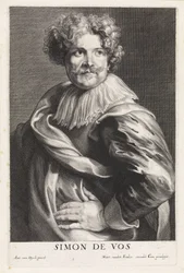 Porträt des Malers Simon de Vos