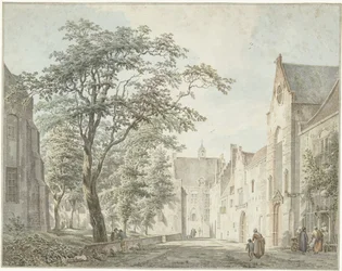 Ansicht der Stadt Montfoort