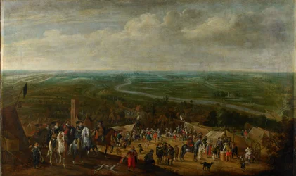 Prinz Frederik Hendrik bei der Belagerung von 
