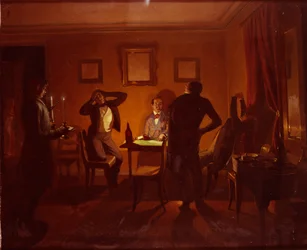 Die Spieler, 1852