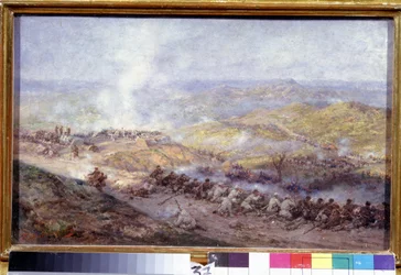 Szene aus dem Russisch-Türkischen Krieg (1876-1878)