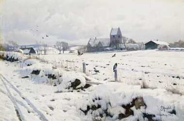 Winterlandschaft, Holmstrup