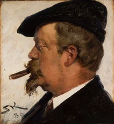 Porträt von Vilhelm Rosenstand