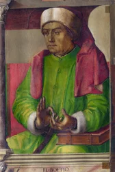Boethius (480-524), Größe: 97x63, um 1473-1475, Nationalgalerie der Marken, Urbino