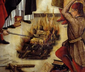 Detail von Saint Dominique et les Albigeois
