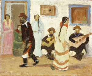 Kreolischer Tanz; Baile Criollo