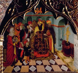Altarbild von Sant Quirze de Galliners (Detail)