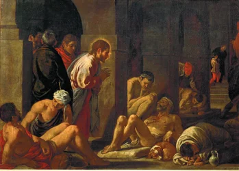 Jesus heilt den Gelähmten