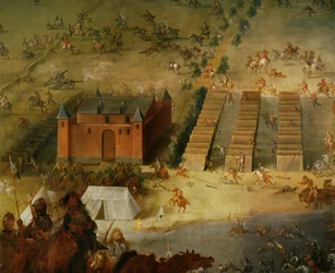 Dreißigjähriger Krieg: Die Schlacht von Diedenhofen 1639, als Liga-General Graf Piccolomini französische Truppen besiegte