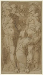 Alexander begnadigt die Familie von Darius