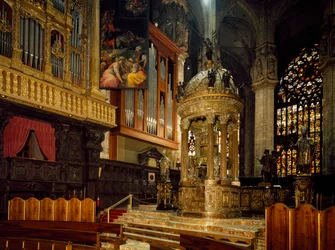 Mailänder Dom, Presbyterium mit Tabernakel