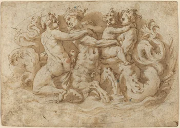 Tritonen und Nymphen