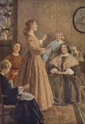 Illustration für Little Women von Louis M. Alcott