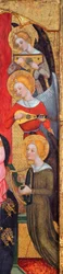 Madonna mit musizierenden Engeln (Detail)