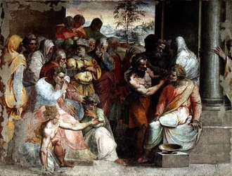 Das Urteil des Zaleucus, um 1525