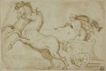 Apollo fährt den Sonnenwagen