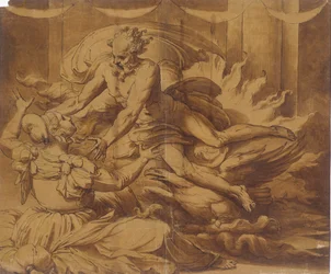 Jupiter erscheint Semele