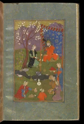 Jamshid u Khurshid, ca. 1600
