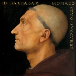 Porträt des Mönchs Baldassarre